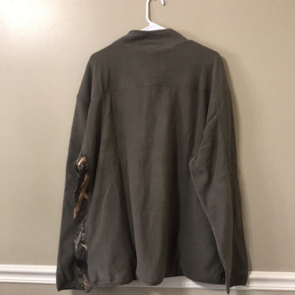 Ducks Unlimited Fleece 1/4 Zip Up Jacket - Picture 6 of 7